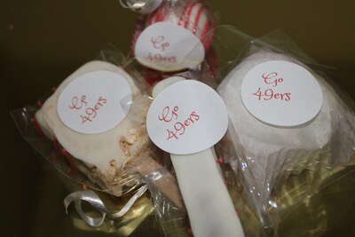 SUPER BOWL PARTY TABLE TREAT BUNDLES - CANDY BUFFET-Pick Your Team! Chiefs, 49ers - image4